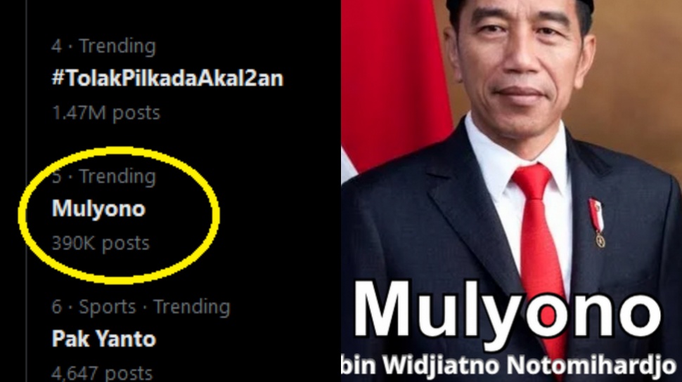 Mulyono Jadi Trending, Ternyata Pernah Viral Gegara Ojol, Ini Sebabnya