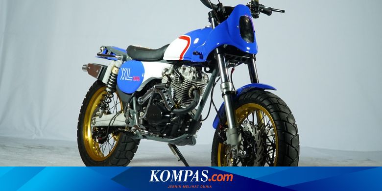 Langka, Honda XL125 Bergaya Dakar Sabet Juara HMC Makassar