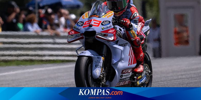 Hasil MotoGP Aragon 2024, Marquez Juara, Bagnaia Kecelakaan