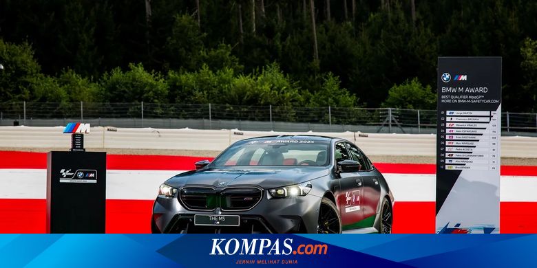 MotoGP Siapkan BMW M5 Terbaru buat Peraih Kualifikasi Terbaik