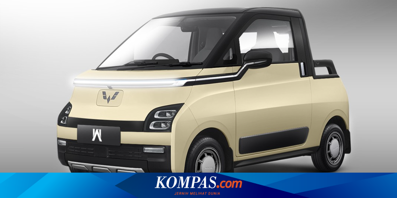 Modifikasi Digital Wuling Air ev, Jadi Pikap Dua Pintu