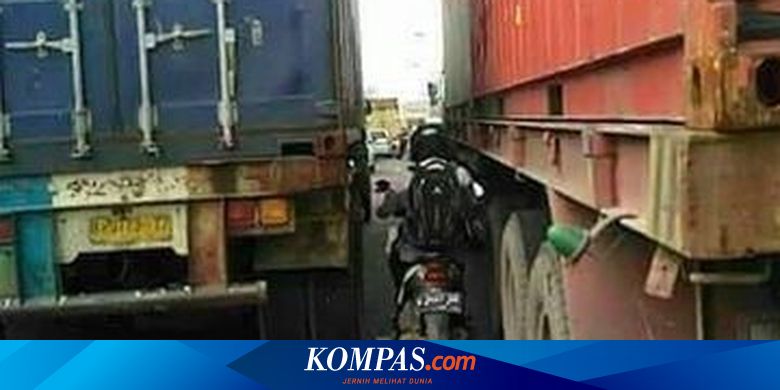 Tips Aman Berkendara di Antara Truk Besar