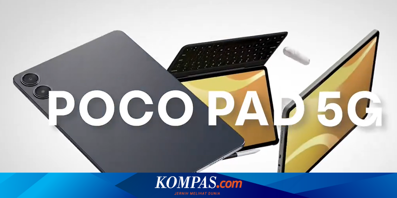 Tablet Poco Pad 5G Meluncur, Spesifikasi Mirip Versi “Reguler”