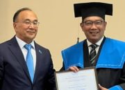 8 Potret Ridwan Kamil Raih Gelar Profesor Kehormatan dari Gumilyov Eurasian University Kazakhstan