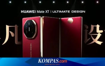 Huawei Mate XT Resmi, Ponsel Layar Lipat Tiga Pertama di Dunia