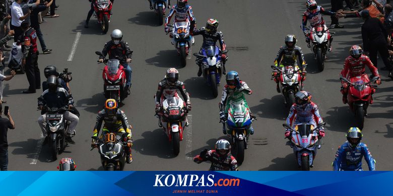 Jelang MotoGP Indonesia, Para Pebalap Bakal Parade di Mataram