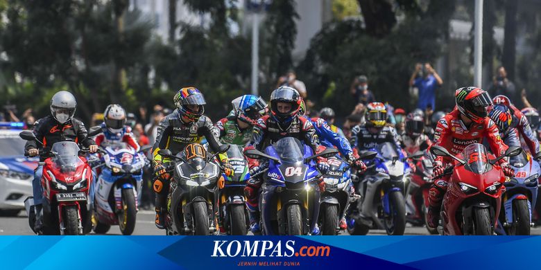 12 Pebalap MotoGP Akan Konvoi di Kota Mataram Sebelum Balapan