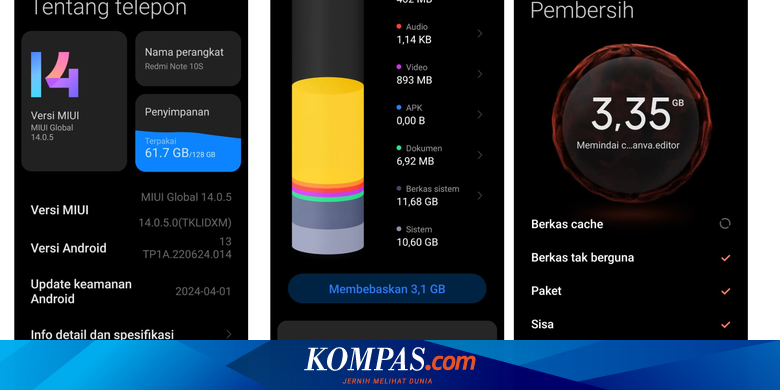 Cara Hapus Data Sistem di HP Android biar Penyimpanan Lega