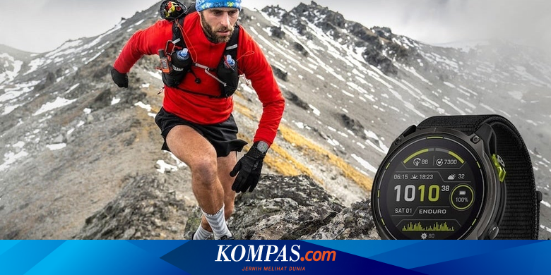 Garmin Enduro 3 Resmi, Smartwatch “Solar Charging” Tahan 90 Hari