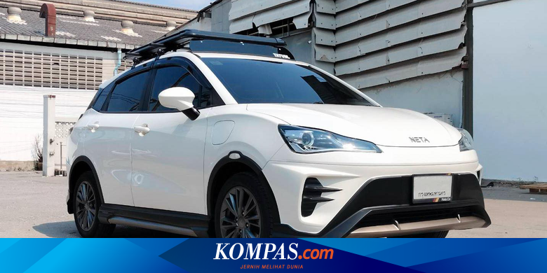 Pasang Bodykit Neta V, Bikin Tampilan Makin Agresif