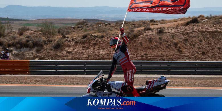 Marquez Raih Kemenangan Pertamanya di MotoGP Aragon