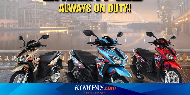 Skutik Kawasaki Brusky 125, Mirip Honda Vario 125