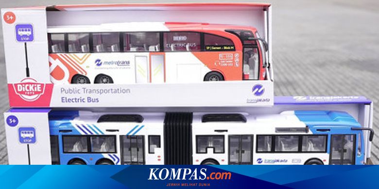 Transjakarta Luncurkan Miniatur Bus, Harga mulai Rp 299.000