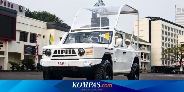 Detail Maung MV3 Pope Mobile yang Dipakai Paus Fransiskus