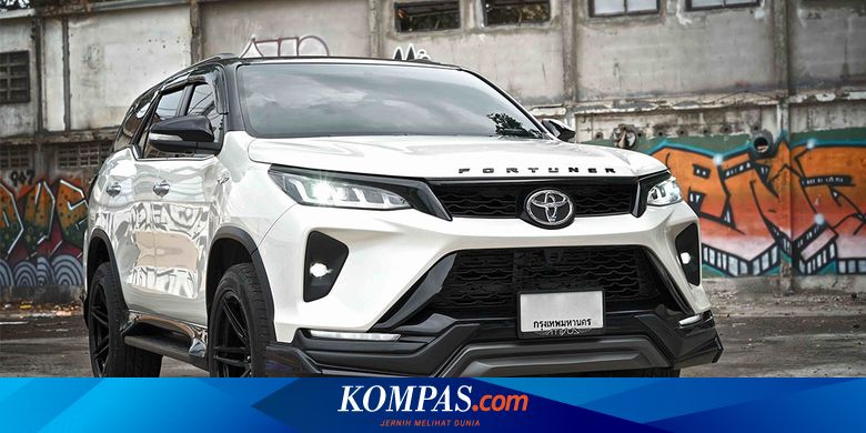 Pasang Bodykit New Fortuner, Bikin Tampilan Makin Agresif