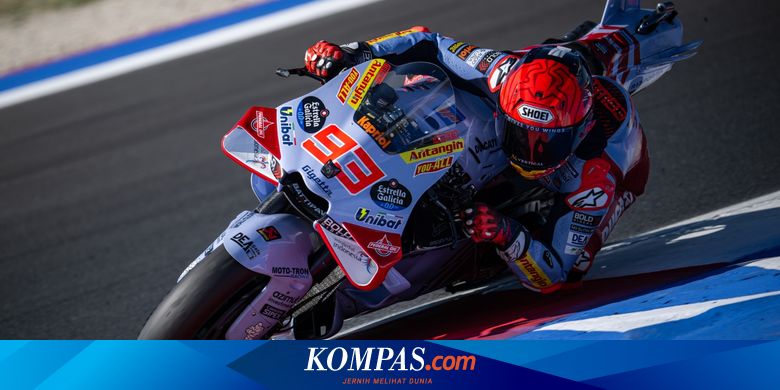 Hasil FP1 MotoGP Emilia Romagna 2024, Marquez Tercepat