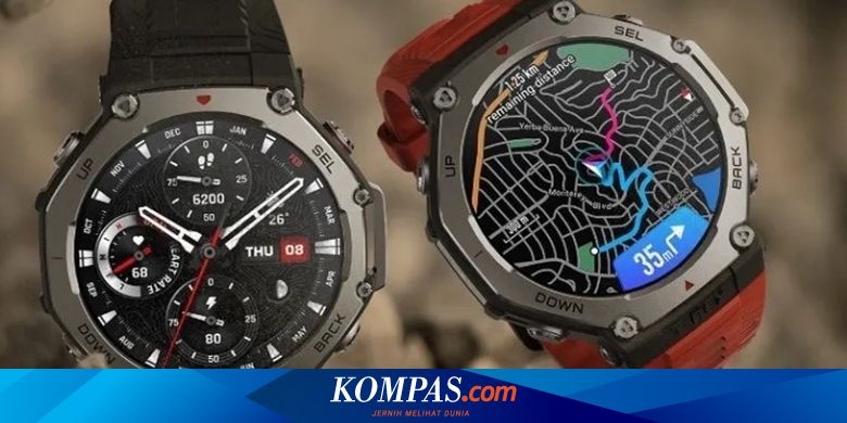 Amazfit T-Rex 3 Resmi, Smartwatch Tangguh untuk Penjelajah