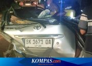 Truk Kontainer Gagal Menanjak Timpa Avanza, Selalu Ingat Jaga Jarak