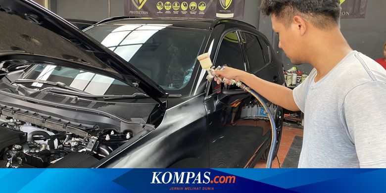 Bikin Mobil Kinclong dengan Coating, mulai Rp 2,5 Juta