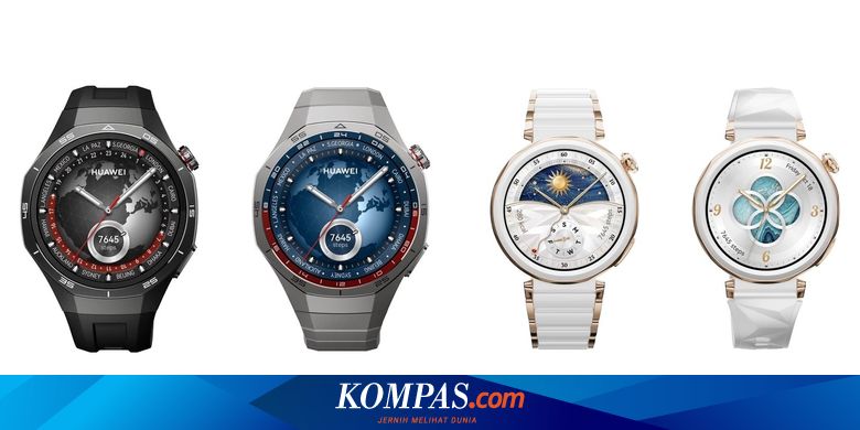 Smartwatch Huawei Watch GT 5 dan GT 5 Pro Resmi, Diklaim Lebih Akurat Pantau Kesehatan