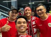 Nonton Timnas, Thariq Halilintar Digunjing Mejeng dengan Cristian Gonzales di Kursi Spesial