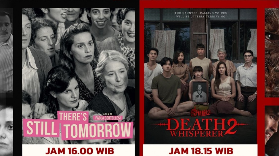 Film There’s Still Tomorrow dan Death Whisperer 2 Siap Kuras Emosi hingga Kengerian