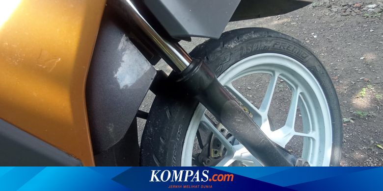 Pengguna Motor Jangan Malas Bersihkan Suspensi Bagian Depan