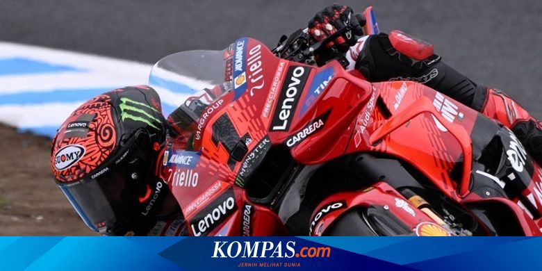 Klasemen MotoGP 2024 usai Sprint Race Jepang, Bagnaia Makin Mendekat