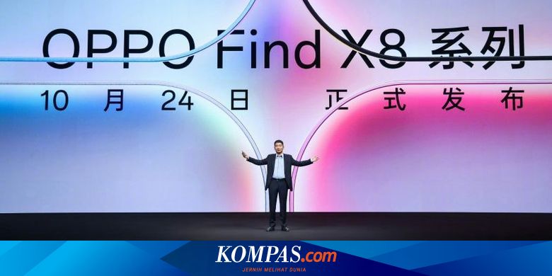 Resmi, Ini Tanggal Rilis Oppo Find X8, Ada 3 Model