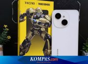 Membuka Kotak Kemasan Tecno Spark Go 1 Bergambar Robot “Transformers”