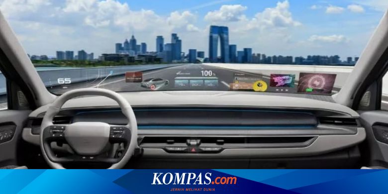 Hyundai Kembangkan Kaca Depan Mobil Jadi Layar Holografik