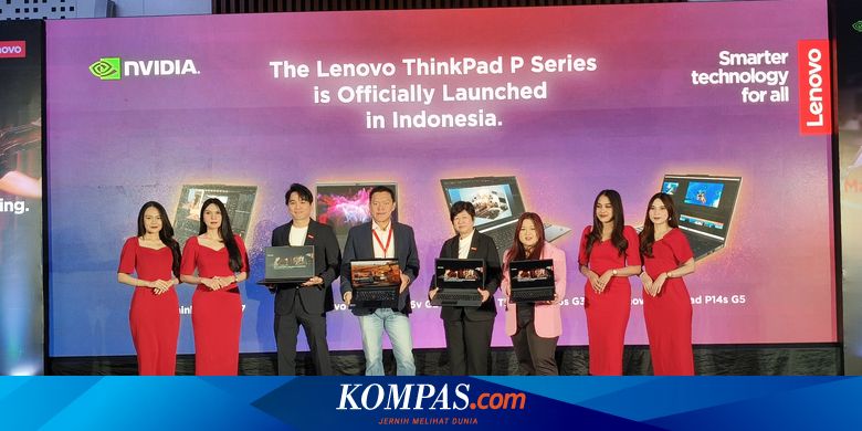 Lenovo Rilis 4 Laptop Bisnis ThinkPad P-Series di Indonesia