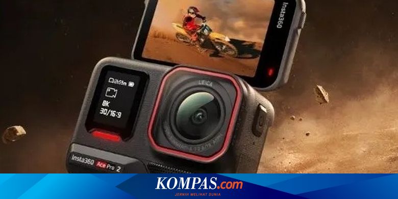 Kamera Aksi Insta360 Ace Pro 2 Resmi, Bawa Fitur Video 8K dan AI