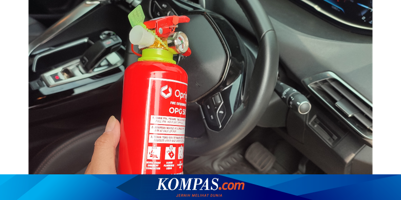 Tips Menyimpan APAR dengan Aman di Dalam Mobil