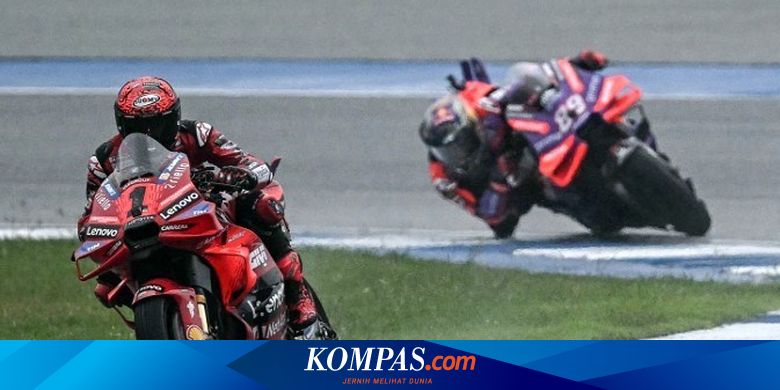 Link Live Streaming MotoGP Malaysia 2024, Upaya Bagnaia Susul Martin