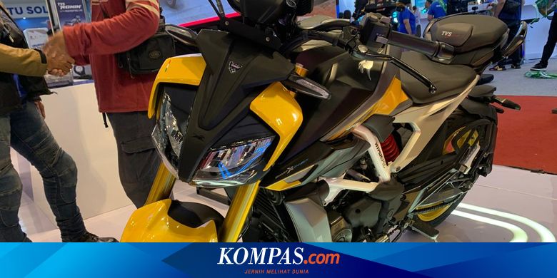 Motor Sport TVS Apache RTR 310 Meluncur di IMOS 2024