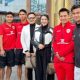 7 Potret Fitri Carlina Bertemu Pemain Timnas di China, Nyanyikan Chant Buat Pratama Arhan Sampai Dibikin Salting