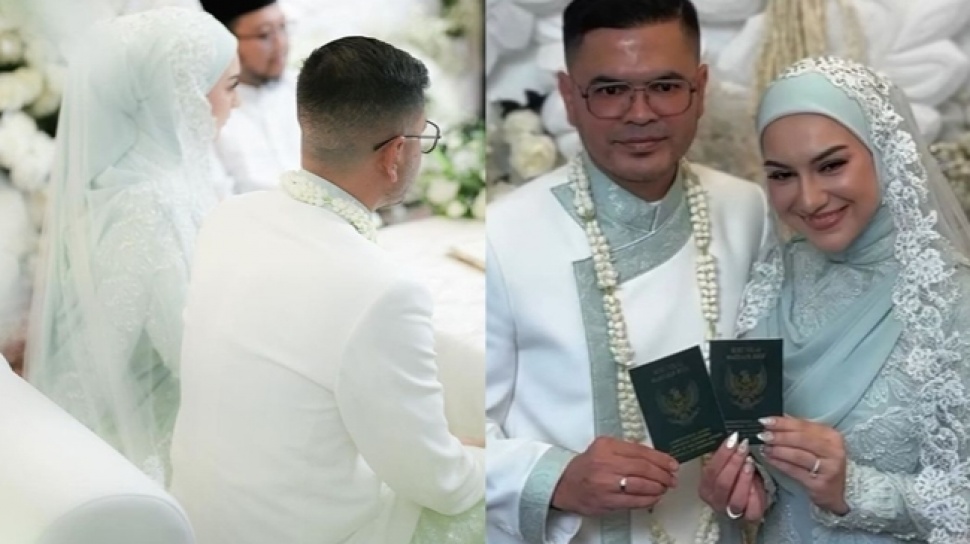 Irish Bella Nikah Lagi dengan Haldy Sabri, Buku Nikahnya Bikin Salfok