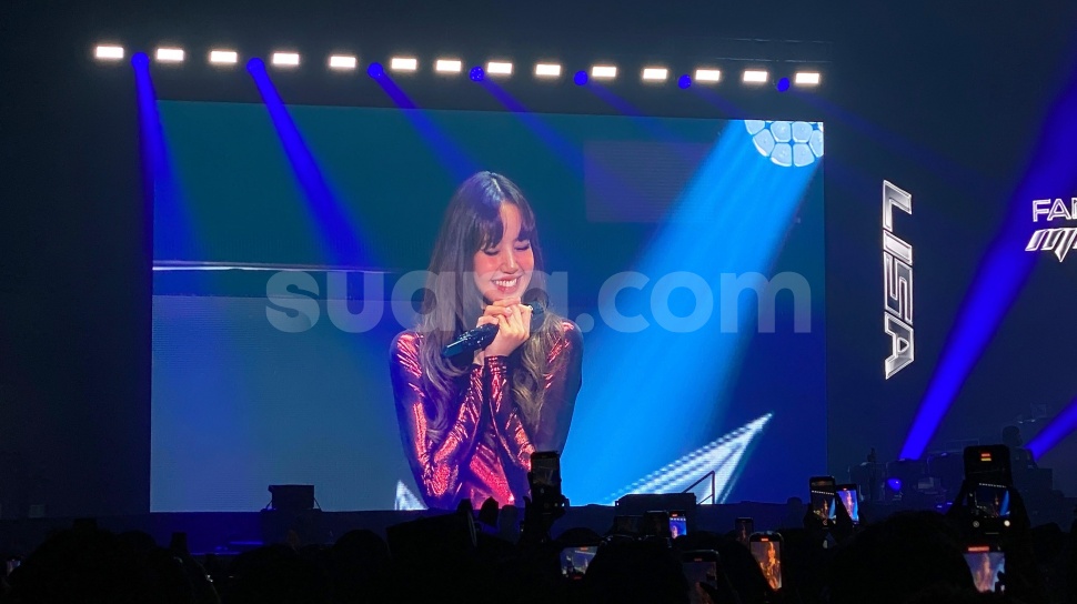 Gelar Fan Meet Up di Jakarta, Lisa BLACKPINK Bocorkan soal Lagu Baru