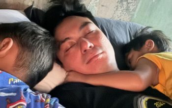 Baim Wong Pamer Foto Tidur Bareng Anak, Netizen: Pencitraannya Sudah Basi