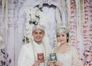 Bernuansa Pink dan Putih, Intip Deretan Foto Pernikahan Febby Rastanty dan Drajad Djumantara