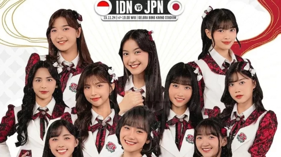 JKT48 Meriahkan Pertandingan Timnas Indonesia vs Jepang, Netizen Ingatkan Soal Tradisi