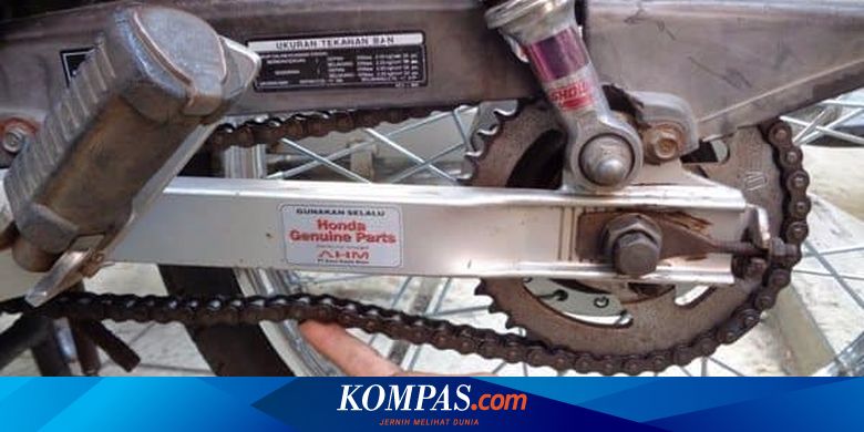 Rantai Motor Kendur, Jangan Dipaksa Jalan