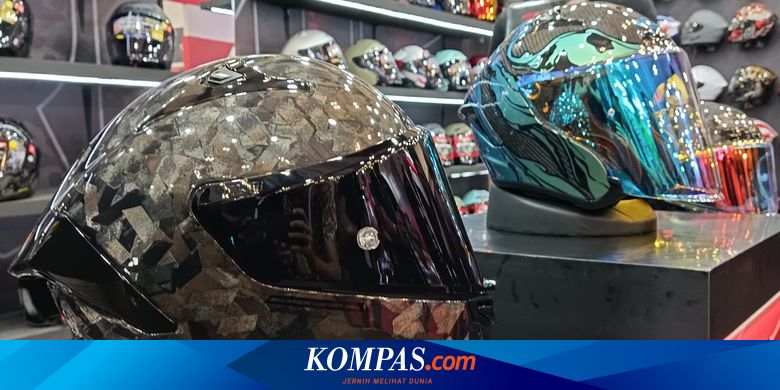 Pilihan Helm Berbahan Serat Karbon Buatan Lokal, mulai Rp 2,8 Juta