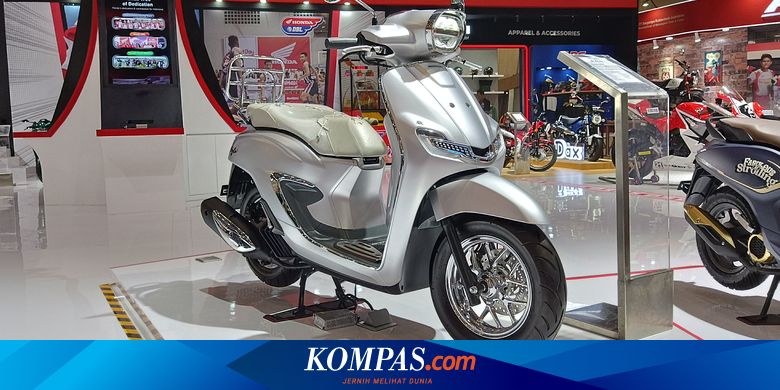 Honda Stylo 160 Tampil Elegan Dicat Silver dan Pakai Ornamen Krom