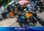 Ini Fungsi Dua Radar di Motor Petualang Moto Guzzi Stelvio