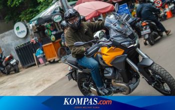 Ini Fungsi Dua Radar di Motor Petualang Moto Guzzi Stelvio