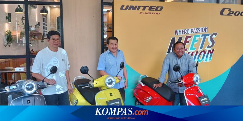 United E-Motor C2000 Resmi Meluncur, Harga mulai Rp 22.900.000