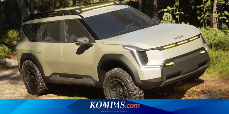 Modifikasi Kia EV9 Versi Petualang, Andal di Berbagai Medan