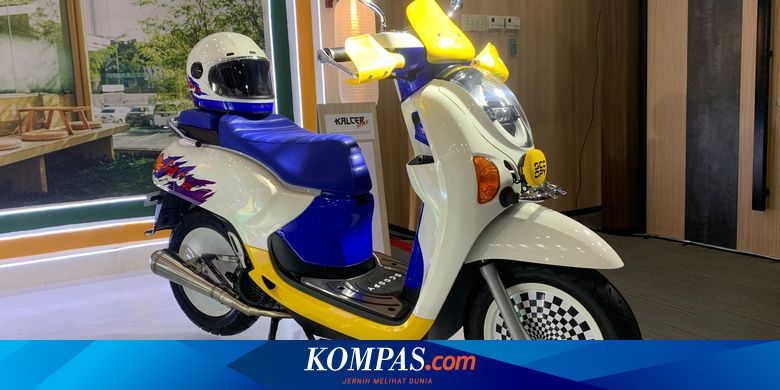 Tampil Beda dengan Modifikasi Honda Scoopy Bergaya Kalcer